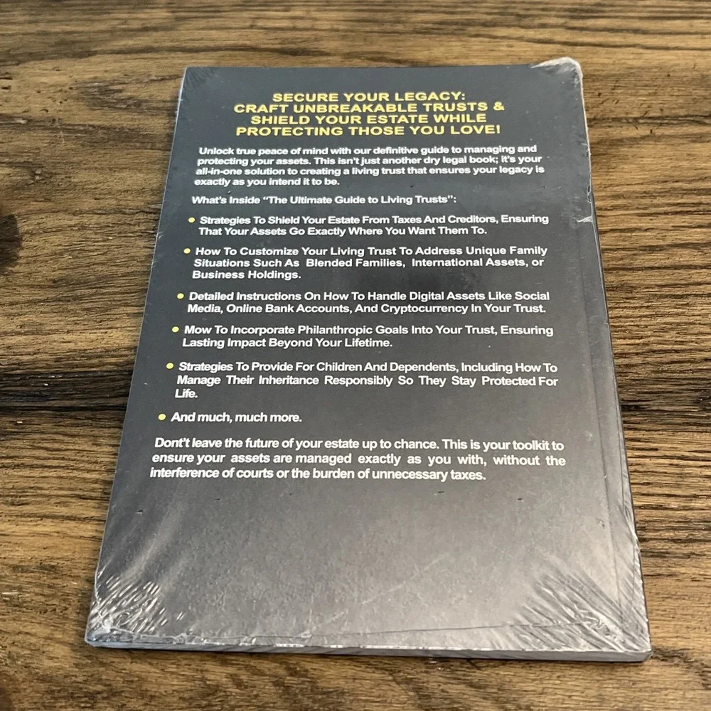 The Only Living Trusts Book You'Ll Ever Need Paperback New Sealed